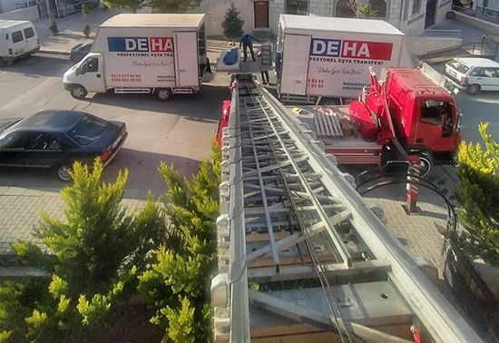 Şehir İçi Asansörlü Nakliyat Hizmeti